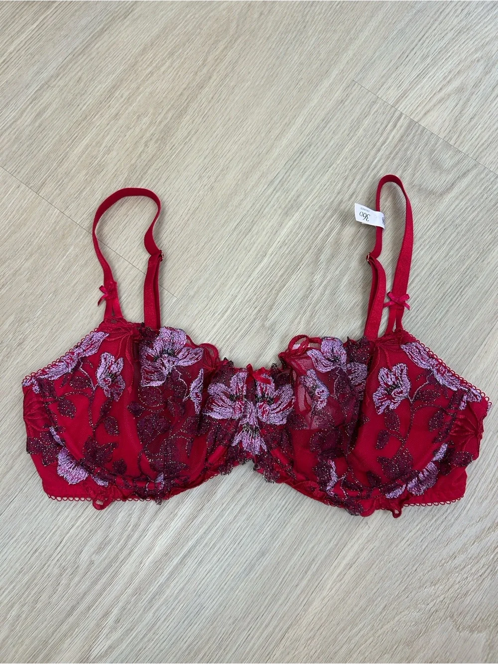 NWT Victoria's Secret Dream Angels Wicked Unlined Bra 36D